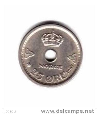 25 Ore 1947 Norvége - Norway