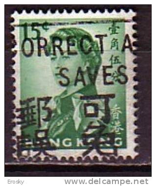 P3259 - BRITISH COLONIES HONG KONG Yv N°196 - Oblitérés