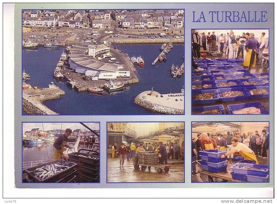LA TURBALLE - 5 Vues :  Débarquement De La Pêche à La Sardine Et Vente à La Criée - N° 4 4023 - La Turballe