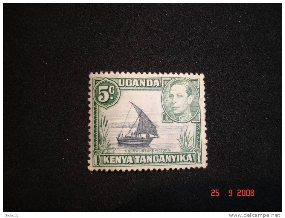 Kenya Uganda And Tanganyika 1938 KG VI   5c SG132 MNH - Kenya, Uganda & Tanganyika