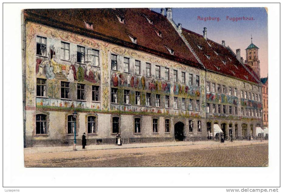 OLD FOREIGN 0490 - GERMANY - DEUTSCHLAND - AUGSBURG - Fuggerhaus. - Augsburg