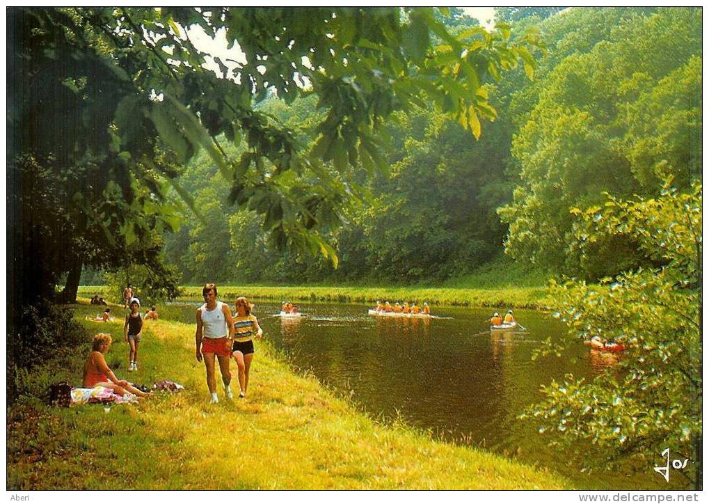 203 CANAL De NANTES à BREST - CHATEAUNEUF Du FAOU - FINISTERE - 29 - CANOE - Châteauneuf-du-Faou