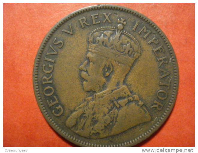 1194 SUID AFRIKA SUD AFRICA   ONE PENNY   SHIP BARCO   AÑO / YEAR  1934   VF- - South Africa