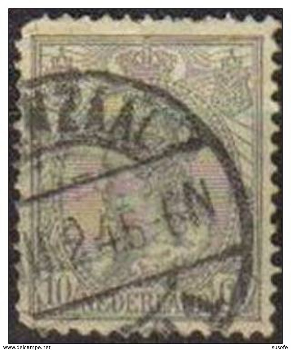 Holanda 1898-1924 Scott 67 Sello º Reina Wihelmina Michel 56A Yvert 53 Nederland Paises Bajos Stamps Timbre Pays-Bas - Usati