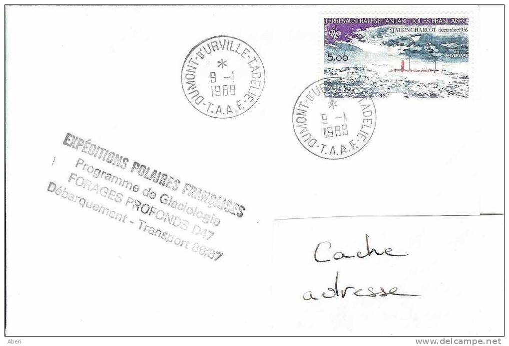 3689 PA 65 - FORAGES PROFONDS D47 - TERRE ADELIE - Covers & Documents