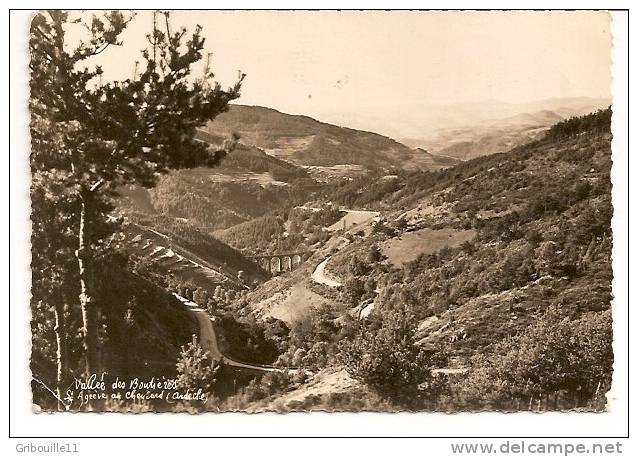 SAINT AGREVE AU CHELARD   -   VALLEE DES BOUDIERES    -    Edizion :A.ROCHE De ST AGREVE - Saint Agrève