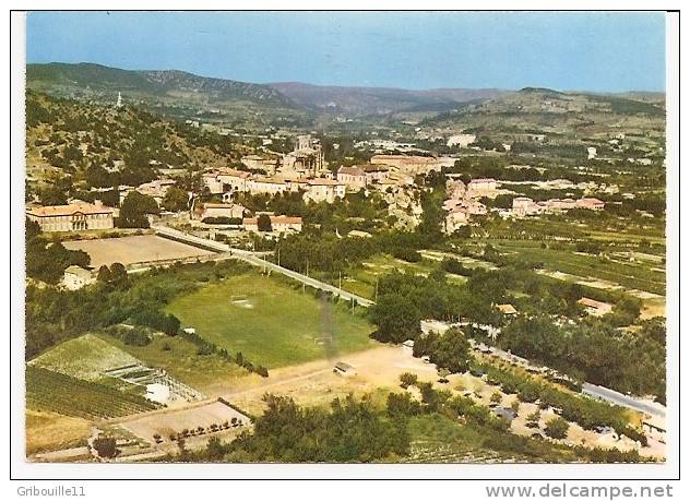 VIVIERS SUR RHONE   -   VUE AERIENNE DU CAMPING ET DU TERRAIN DE FOOTBALL    -    Edizion :COMBIER De Macon   N° 0212 - Viviers