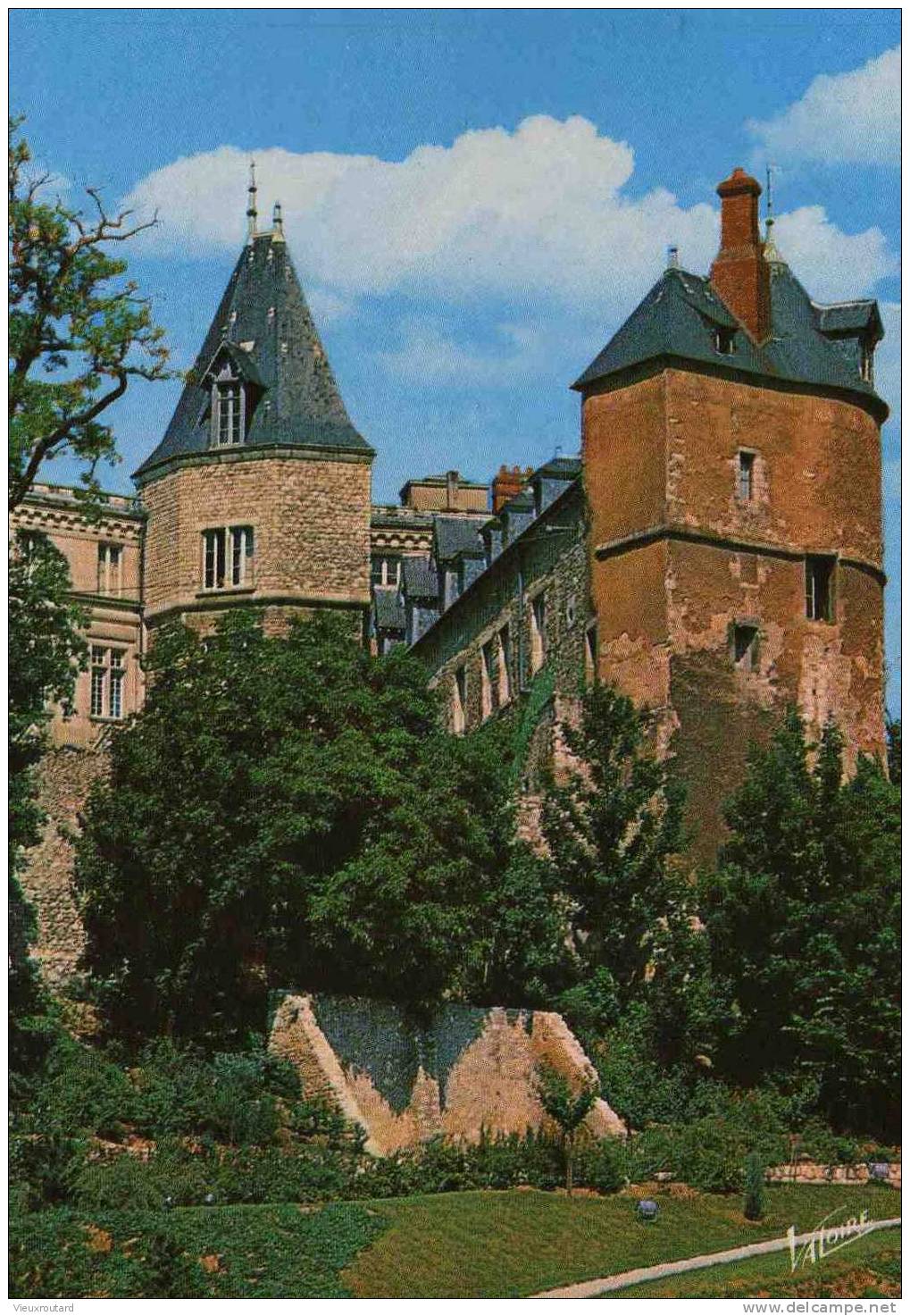 CPSM. LE GATINAIS. MONTARGIS. CHATEAU. DATEE  1991. - Montargis