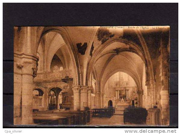 89 APPOIGNY Eglise, Intérieur, Entrée De La Chapelle, Ed Dumont, 1935 - Appoigny