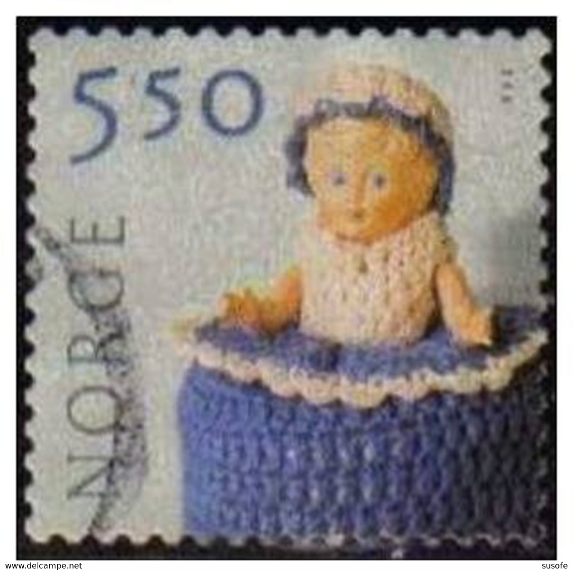 Noruega 2001 Scott 1306 Sello º Artesania Manual Textil Juguetes Michel 1390 Yvert 1339 Norway Stamps Timbre Norvège - Used Stamps