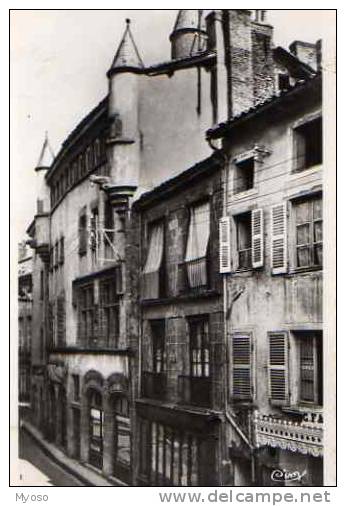 42 CHARLIEU Rue Jean Morel Maison Du Guetteur (dite Des Anglais) - Charlieu