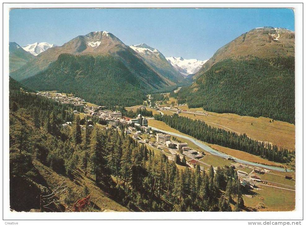 PONTRESINA Mit Palü Und Roseggruppe.  Suisse- Schweiz -Zwitserland Switzerland - Pontresina