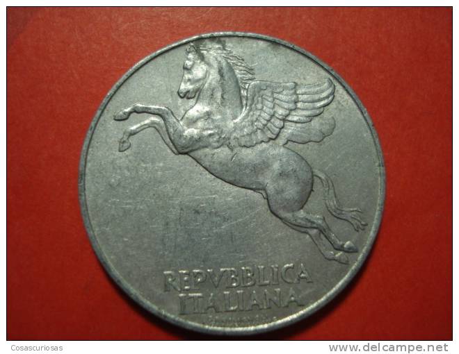 1234  ITALIA ITALY   10 LIRAS   PEGASO  ANIMAL  AÑO / YEAR  1948  BB++ - 10 Lire