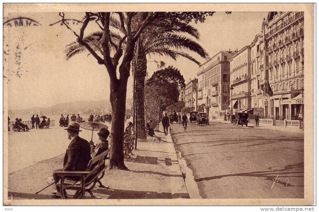 CP 06 NICE LA PROMENADE DES ANGLAIS Série LA DOUCE FRANCE - Autres & Non Classés