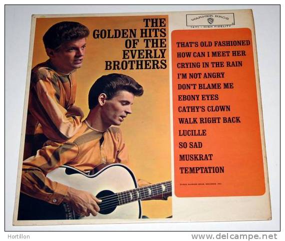 LP 33 Tours Vinyle - The Golden Hits Of The EVERLY BROTHERS UK Pressing - Country Et Folk