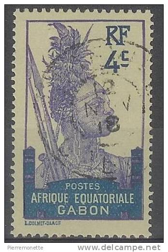AEF-Gabon 1910, 51, Coiffure, O - Sonstige & Ohne Zuordnung