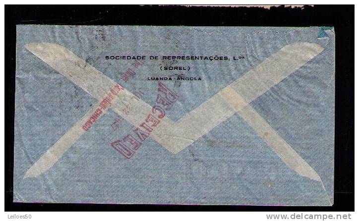 Portugal Official Censor Cover Stationery Mail Air, Sent From Lisboa To Nuremberg, Stamp 3$50 (19-X-1943?) #87589 - Lettres & Documents