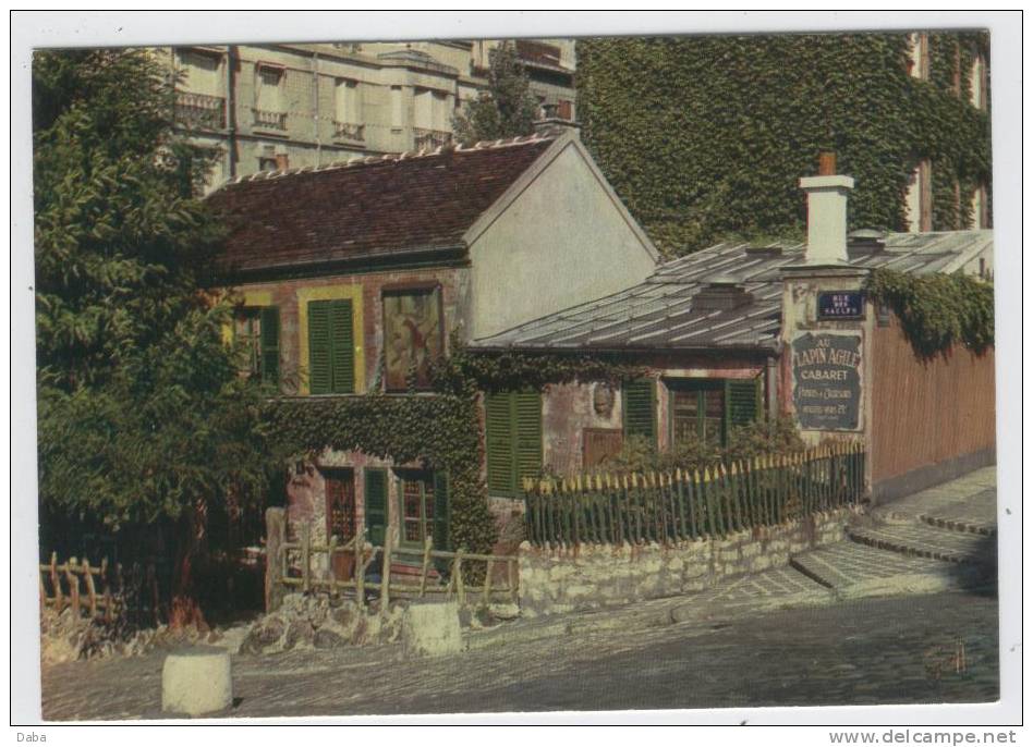 PARIS.  MONTMARTRE.  LE CABARET DU LAPIN AGILE - Arrondissement: 02