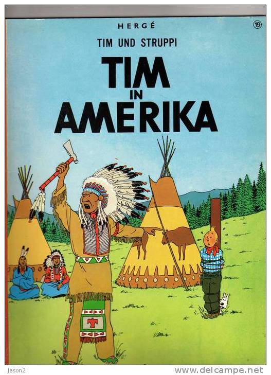 TIM IN AMERIKA - Tim Und Struppi