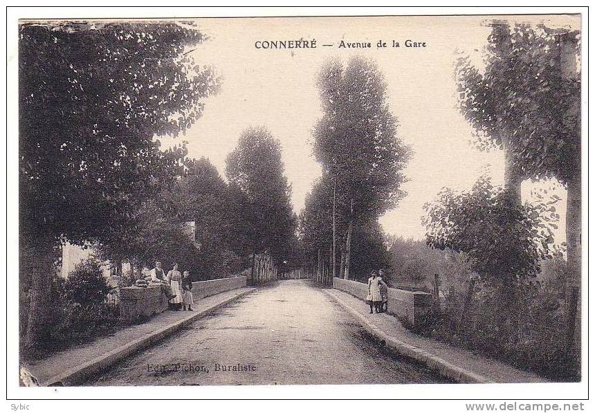 CONNERRE - Avenue De La Gare - Connerre