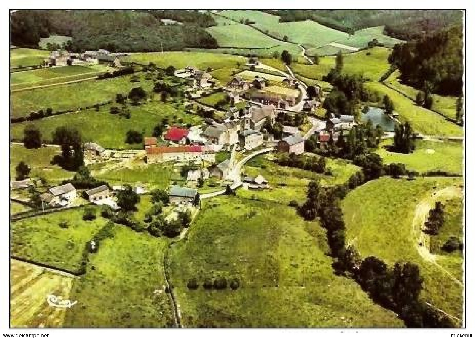 CHEVETOGNE-VUE AERIENNE - Ciney