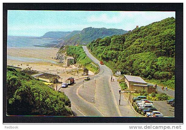 Postcard Caswell Bay Gower Peninsular Glamorgan Wales  - Ref 190 - Glamorgan