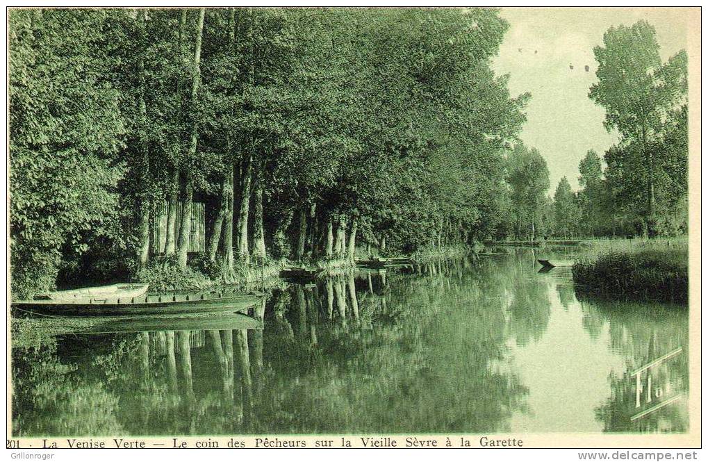 MAUZE 1941 (la Venise Verte, Le Coin Des Pecheurs) - Mauze Sur Le Mignon