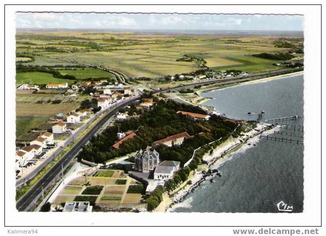 CHARENTE-MARITIME / ANGOULINS-SUR-MER ( Sud De  LA  ROCHELLE ) /  VUE  AERIENNE  GENERALE  /  CHÂTEAU  DE  LA  SAPINÈRE - Angoulins