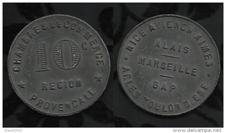 NECESSITE : REGION PROVENCALE . 10 Cts . NON DATE . - Monetary / Of Necessity