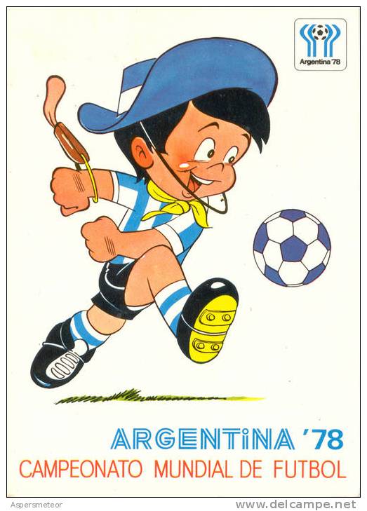 ARGENTINA 78 - MUNDIAL DE FUTBOL 1978 - FIFA WORLD CUP - COUPE DU MONDE DE LA FIFA EDITOR EDICOLOR NR. 105 UNCIRCULATED - Football