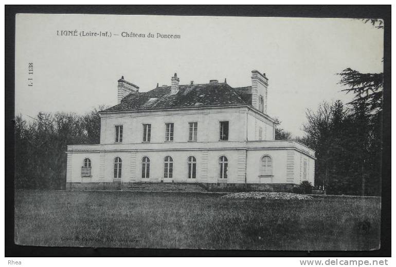 44 Ligné Chateau    D44D  K44082K  C44082C RH045599 - Autres & Non Classés