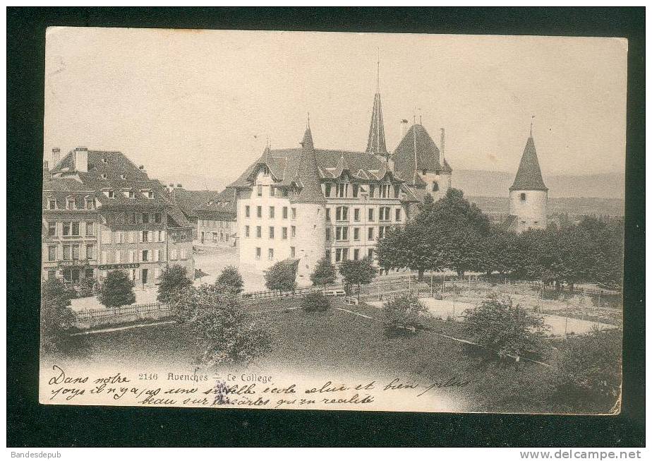 Suisse - Avenches - Le Collège ( Chiffelle & Cie) - Avenches