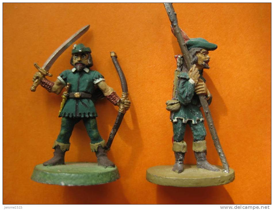 Figurines En Plomb MEDIEVAL FANTASTIQUE & - Zinnsoldaten