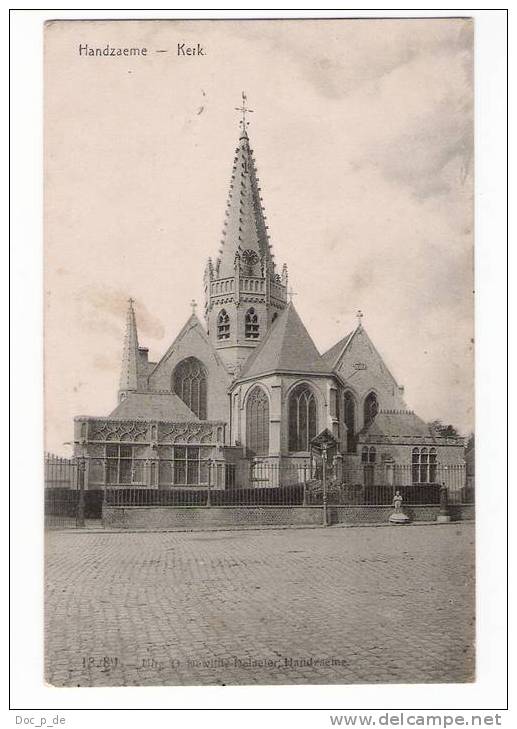 Belgien - Belgium - Handzaeme - Kerk - Church - Kortemark