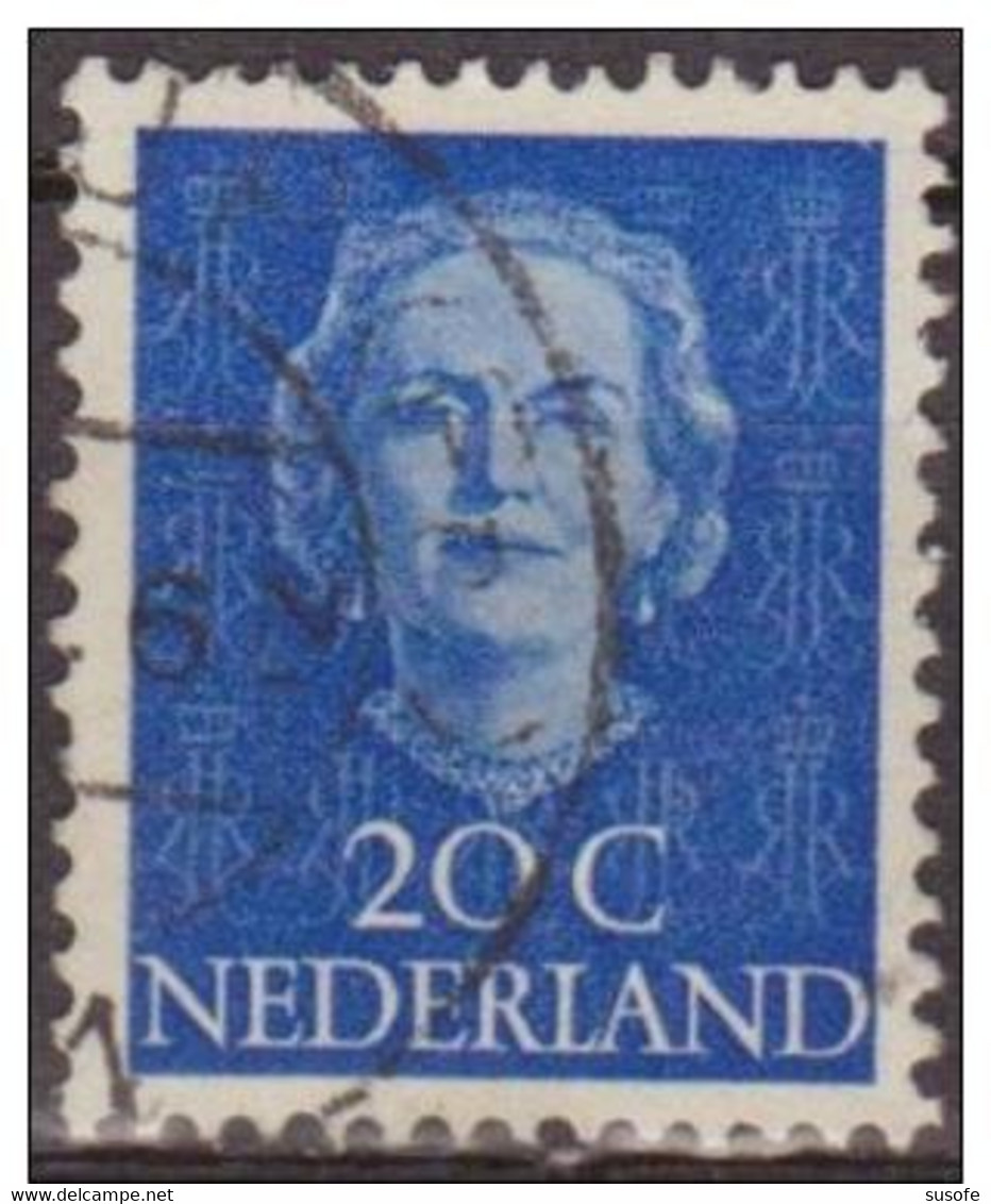 Holanda 1949 Scott 311 Sello º Reina Juliana Queen Juliana (1909-2004) Michel 528 Yvert 514 Stamps Timbre Pays-Bas - Usados