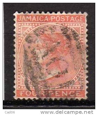 JAMAIQUE OBLITERE JAMAICA USED  JAMAIKA GEST N° YetT 4 - Jamaique (1962-...)