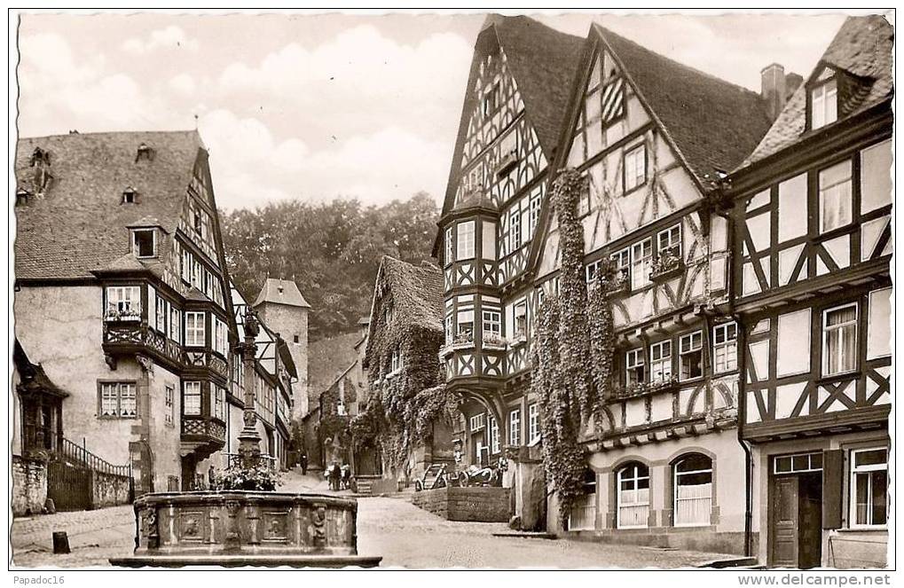 D - B - Miltenberg A. Main - Marktplatz - HMAK / CPSM Echt Foto / Carte Photo - Kunstverlag Karl Peters N° 38 - Miltenberg A. Main