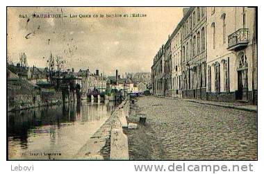 MAUBEUGE "Les Quais De La Sambre Et L´écluse" - Ed. Delsart Valanciennes (1909) - Maubeuge