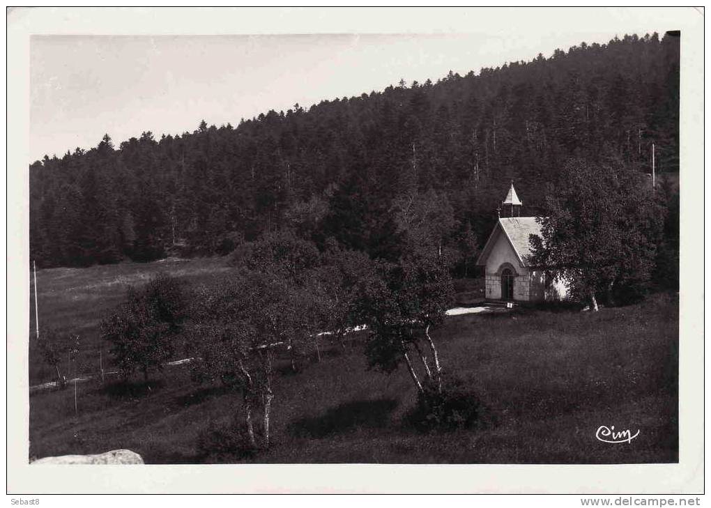 CPSM NOIRETABLE NOTRE DAME DE L´HERMITAGE LA CHAPELLE MIRACULEUSE ET LES PRAIRIES - Noiretable