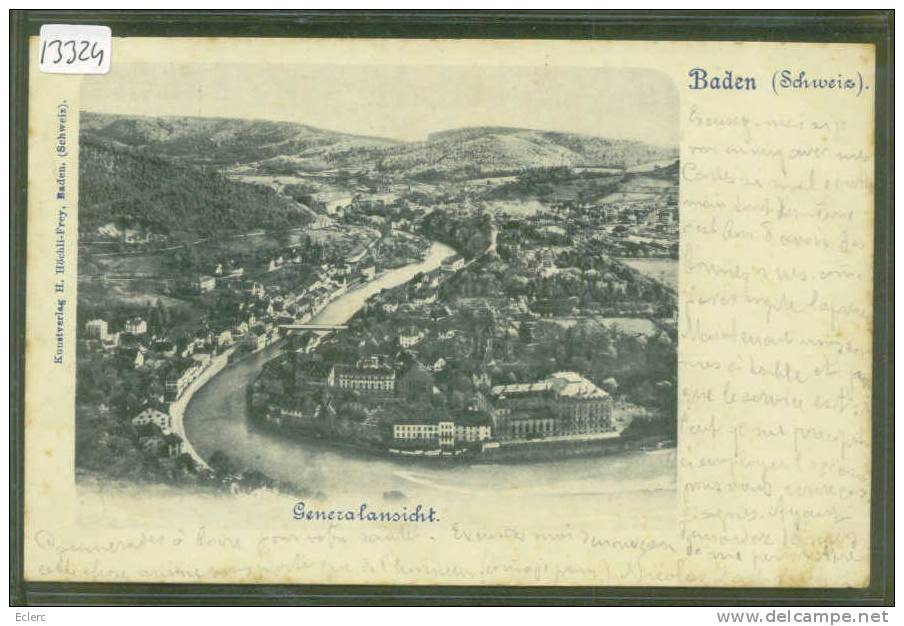 BADEN  - TB - Baden