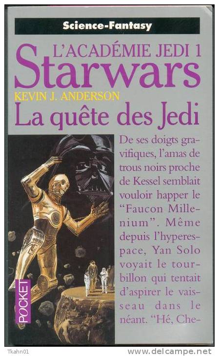 PRESSES-POCKET S-F  N° 5642   " STAR-WARS- LA QUETE DES JEDI  " KEVIN-J-ANDERSON - Presses Pocket