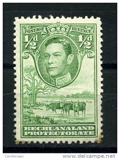 BECHUANALAND      1938     1/2d  Green - 1885-1964 Protectorat Du Bechuanaland