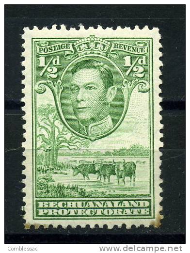 BECHUANALAND      1938     1/2d  Green - 1885-1964 Protectorado De Bechuanaland