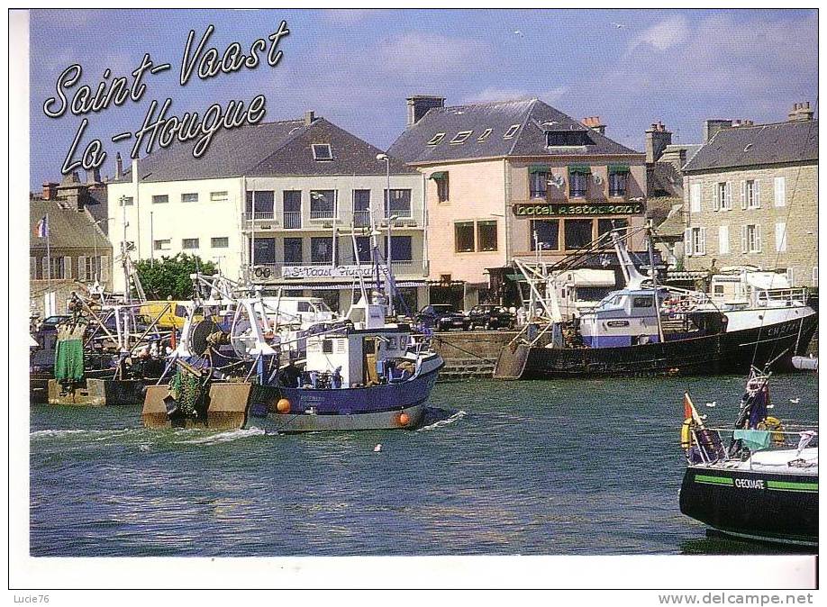 SAINT VAAST LA HOUGUE  -  Le Port - Bâteaux De Pêche - Saint Vaast La Hougue