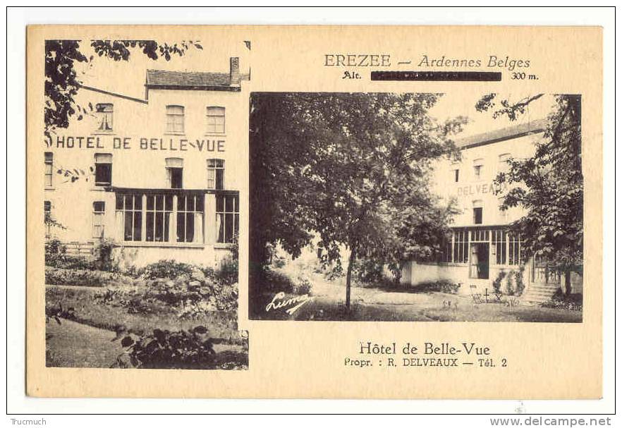 C7029 - EREZEE - Hôtel " De Belle Vue" - Erezée