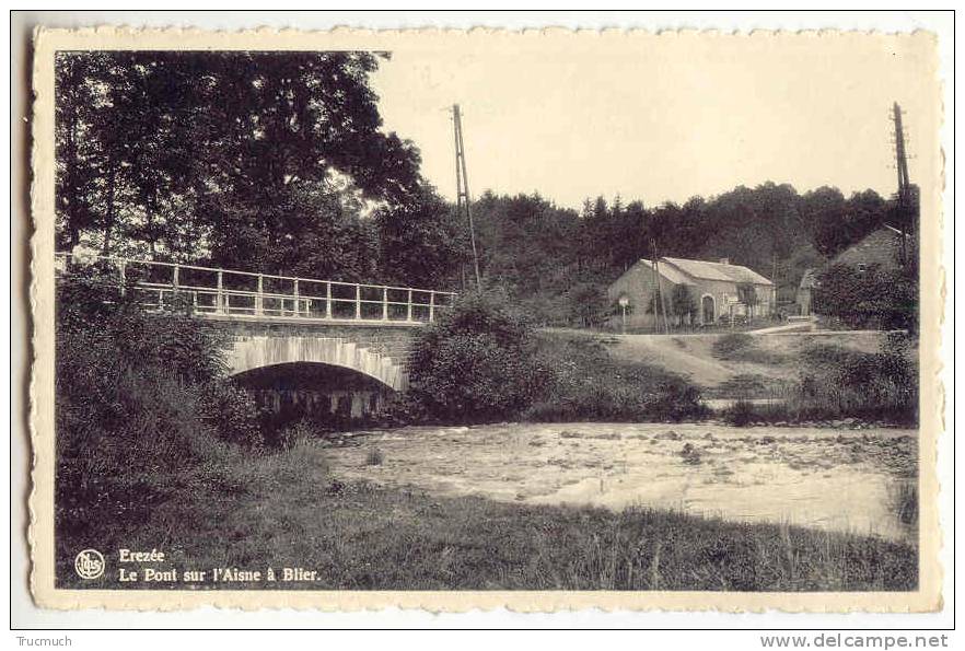 C7038 - EREZEE - Le Pont Sur L' Aisne à Blier - Erezee