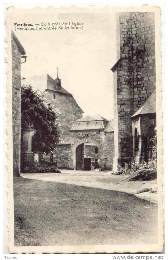 C7070 - FERRIERES - Coin Près De L' Eglise - Ferrieres