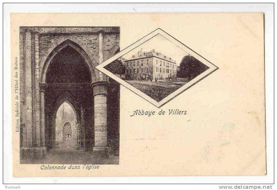 C7419 - Abbaye De Villers - Colonnade Dans L' Eglise - Villers-la-Ville