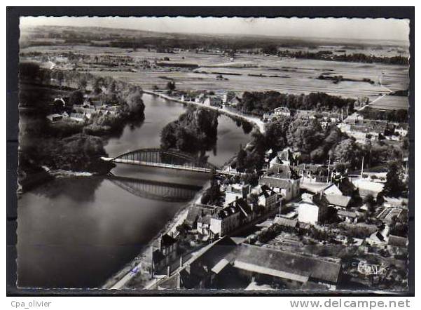 89 MONETEAU Vue Générale Aérienne, Rive Droite, Ed CIM 2976, CPSM 10x15, 196? - Moneteau