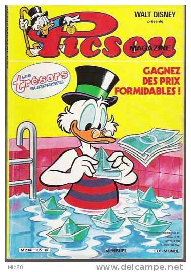 Picsou Magazine N° 105 - Picsou Magazine